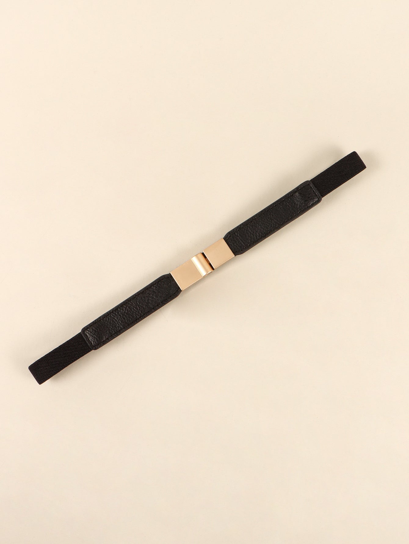 pu elastic skinny belt